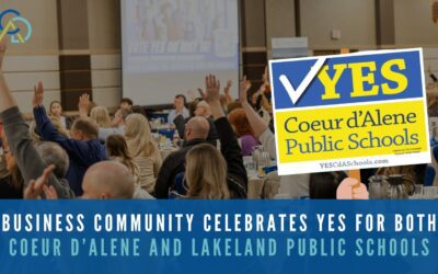 Business Community Celebrates YES for both Coeur d’Alene and Lakeland Public Schools