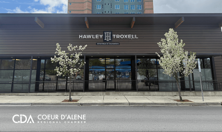 Welcome! Hawley Troxell Joins the Coeur d’Alene Regional Chamber of Commerce