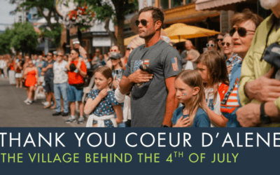 THANK YOU, COEUR D’ALENE